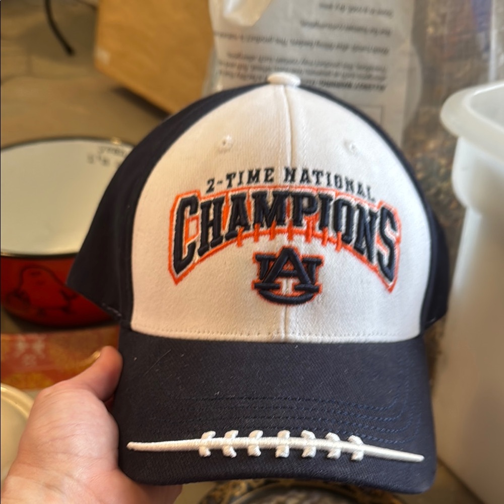 Auburn Top of the World two time champion hat